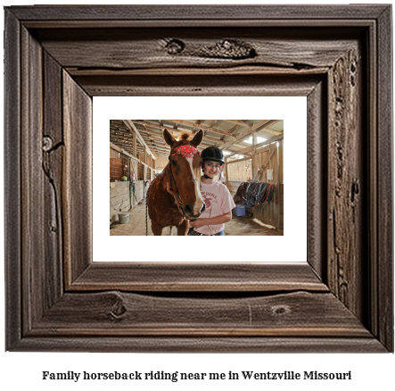 family horseback riding near me in Wentzville, Missouri